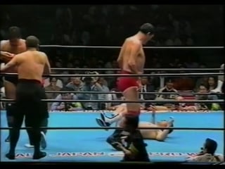 Giant baba/jumbo tsuruta/rusher kimura vs haruka eigen/masanobu fuchi/jun izumida [jip]