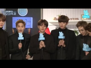 [video cut] 151230 @ kbs gayo daechukje red carpet [v]