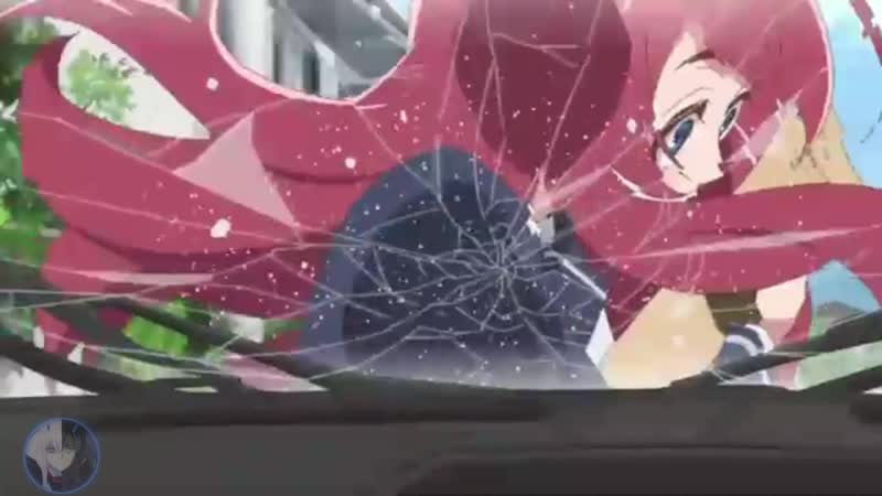 Аниме тян сбила машина