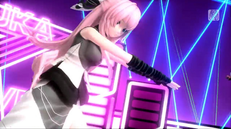 [1080p full風] luka luka★night fever ルカルカ★ナイトフィーバー 巡音ルカ project diva english lyri