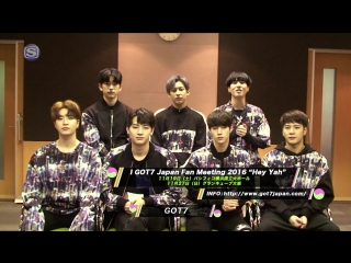 [video messaage] 161118 got7 @ korean hits ranking