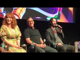 Keanureeves talks about what it’s like to play duke caboom!