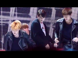 [fancam] 151229 bts молодые @ sbs awards festival