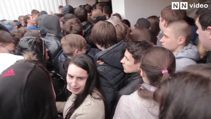 Чарга ў texas chicken очередь в texas chicken в минске