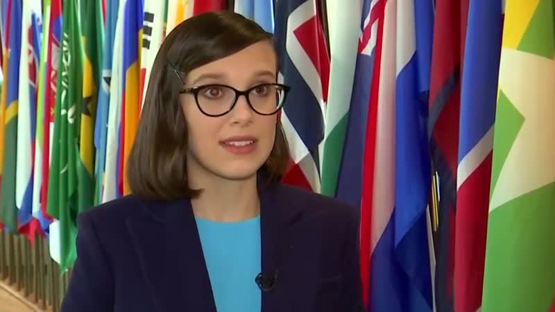 Netflix star millie bobby brown named youngest ever unicef envoy