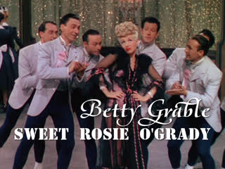 Betty grable (sweet rosie o'grady, 1943)