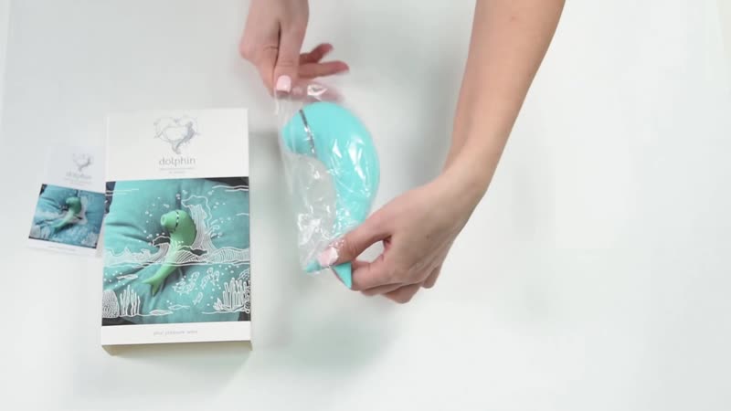 Вакуум волновой стимулятор клитора и вибратор dolphin
