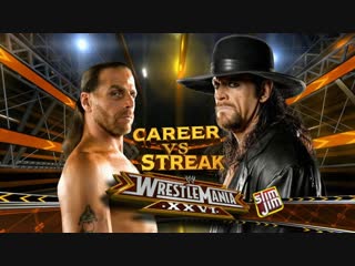 (wwe mania) wrestlemania 26 the undertaker vs shawn michaels (career vs streak)