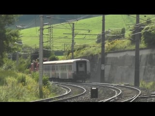 Bahnpanorama obb eisenbahn zugverkehr auf der rudolfsbahn leoben zeltweg teil 2