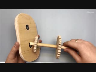 [liberman] diy 2 speed gearbox from plywood