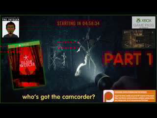 The 1nteger grabs his camcorder & goes to burkittsville like a muppet