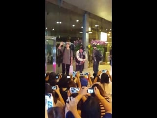 [fancam] 160319 suvarnabhumi bangkok airport