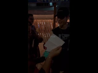 [fancam] 221008 после концерта the other side в атланте