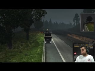 Jogando ets ii em homenagem a greve dos caminhoneiros obrigado guerreiros