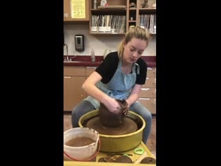 For those of you asking about the full video of this vase falling down here’s a longer excerpt before this started filming i