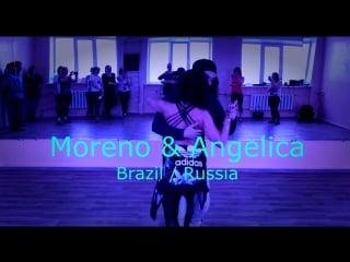 Moreno zanandré & angelica snopkova brazilian zouk brazil/russia