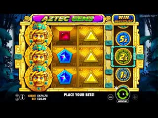 Игровой автомат aztec gems (pragmatic play)