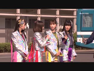 Momoclo, tero taisho goudou kunren o kengaku