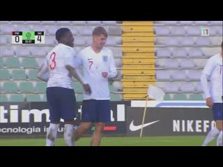 Emile smith rowe bagged a goal and an assist while on england duty as u20’s beat portugal 4 0 in the elite league younglions