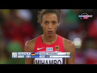 Malaika mihambo long jump final 22nd european athletics championships zurich (2014)