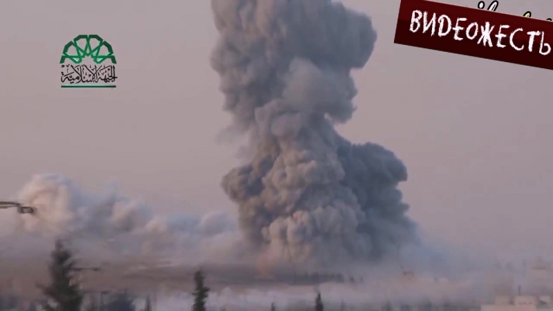 Взрыв газового баллона © видеожесть