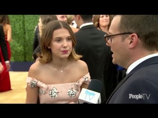 Millie bobby brown stranger things season 2 scene shes most proud of ¦ emmys 2018 ¦ peopletv