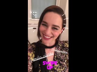 Emilia clarke| late show with stephen colbert