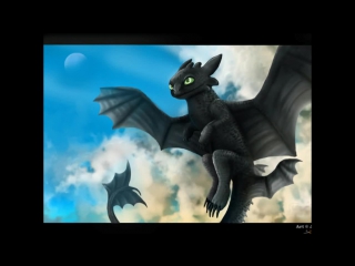 Toothless and hiccup tribute