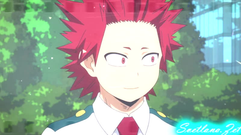 Boku no hero academia ( eijiro kirishima × mina ashido ) amv unbroken