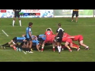 Georgia u20 scrum