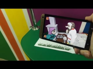 Обзор живой книги сказка раскраска колобок от devar