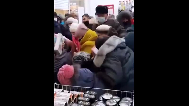 В башкирском белебее люди чуть не раздавили друг друга