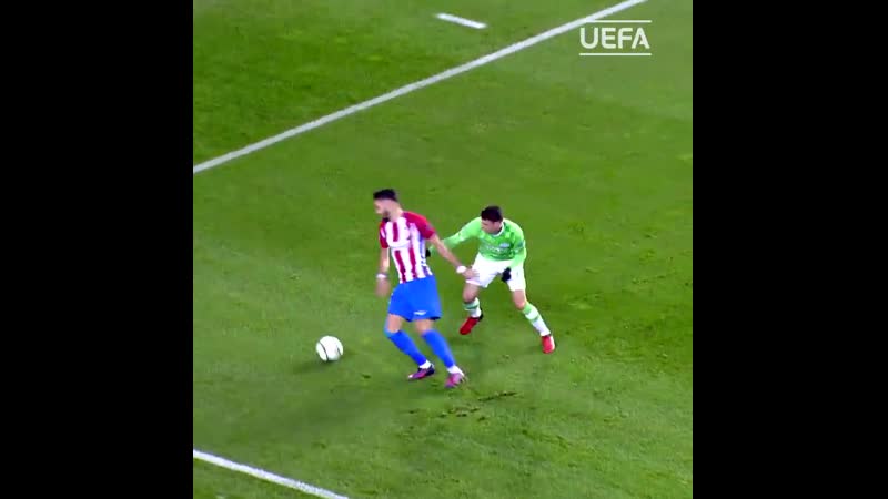 Outrageous from yannick carrasco! ucl tbt throwbackthursday