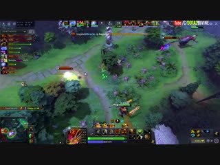 Ember spirit 12 min godlike 1st item radiance dota 2 gameplay by miracle