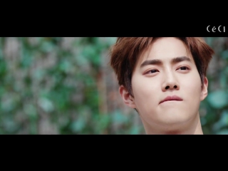 [video] 160321 suho @ céci magazine, april 2016 issue making film