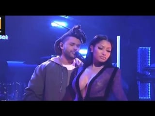 The weeknd ft nicki minaj the hills (live @snl )