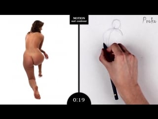 Proko figure drawing fundamentals 01 gesture gesture quicksketch 30 second pose (4)