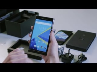 Blackberry® priv unboxing