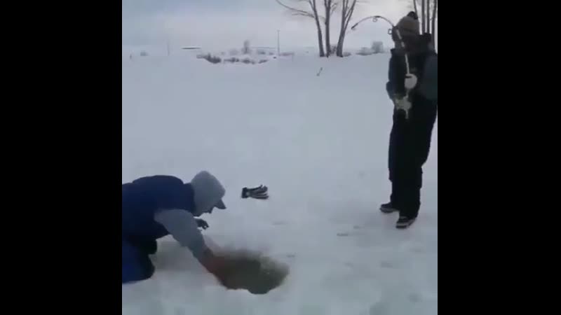 Хорошая лунка!