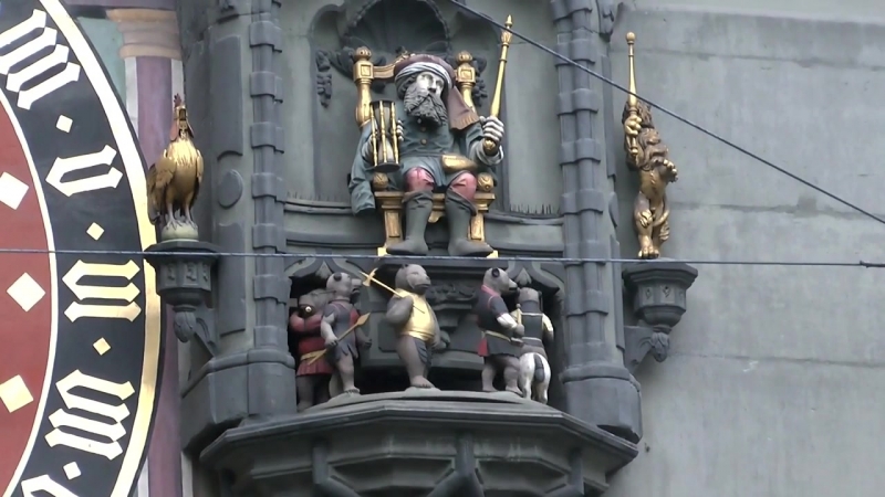 Berns clock tower zytglogge