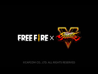 Free fire vs street fighter 5 backstage video