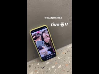 [200208] suhyun & miyu ig live