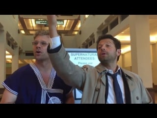 Herb and marge in minnesota mark pellegrino and misha collins