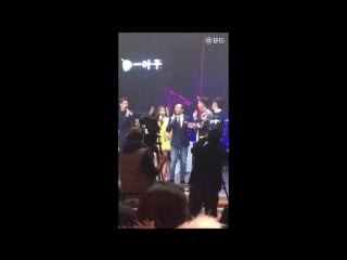 [fancam] 151217 kris and jessica have reunited on the popular chinese program day day up!