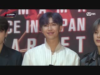 181212 bts @ 2018 mama fans’ choice in japan red carpet