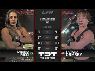 Lfa 105 tabatha ricci vs shawna ormsby