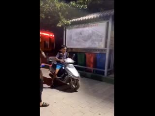 Idiots on motorcycles