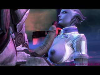 Liara oral sex; minet; blowjob; deepthroat; tittyfuck; paizuri; masturbation; doggystyle; 3d sex porno hentai; [mass effect]