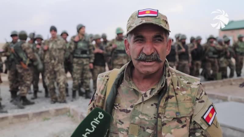 Եզդիների հերթական ջոկատը մեկնում է առաջնագիծ