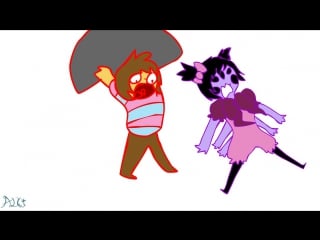 Frisk vs muffet undertale read below